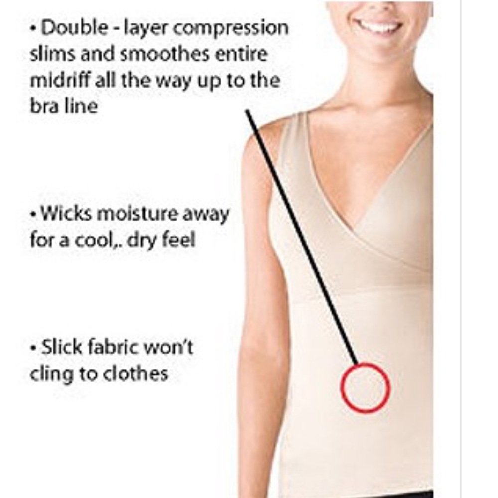 NWT Shaping Spanx Beige Top - Picture 2 of 7
